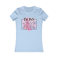 Boss-Women's Favorite Graphic Tee