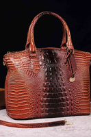 Gradient PU Leather Handbag