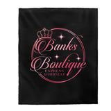 Banks Boutique Velveteen Plush Blanket