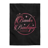 Banks Boutique Velveteen Plush Blanket
