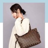 Fashion Checked One-shoulder Women's Bag