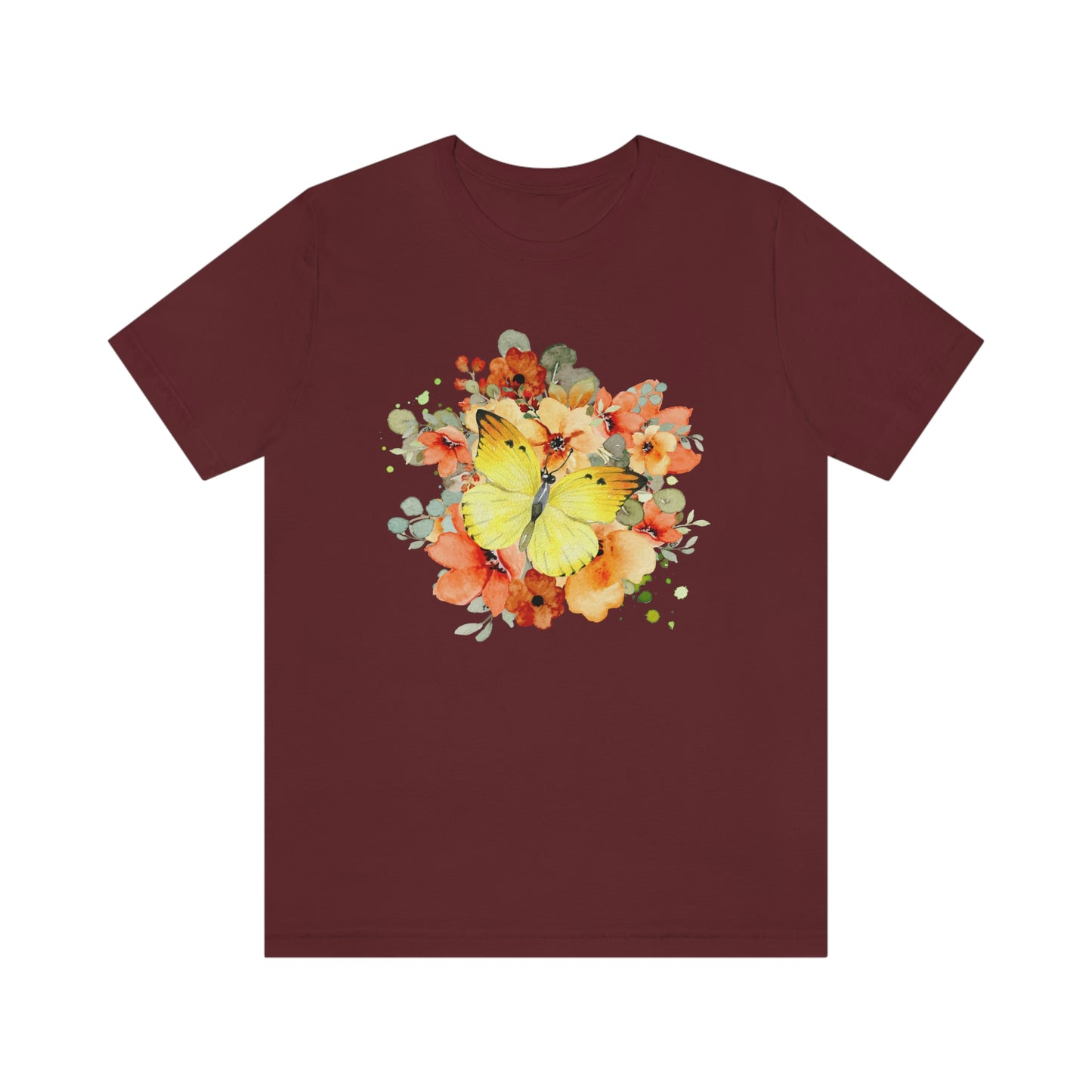 Floral Butterfly Tee