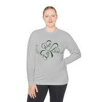 Faith Love Hope Clover Unisex Lightweight Long Sleeve Sport Tee