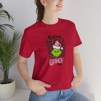 Pink Resting Grinchmas Bella Canvas Tee