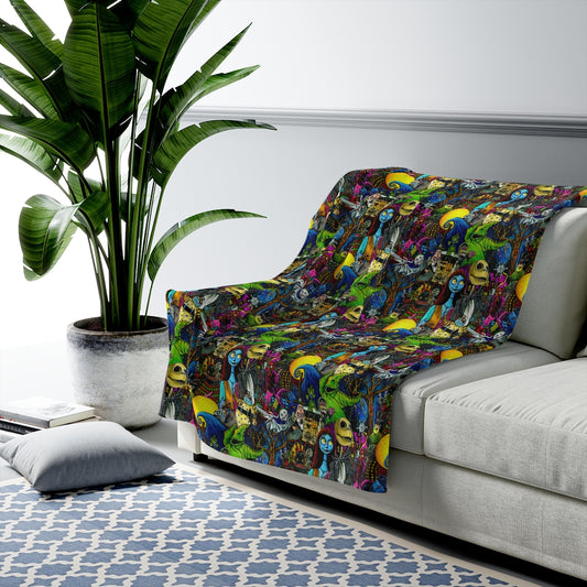 NBC Velveteen Plush Blanket
