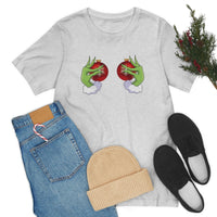 Bella Canvas Grinchy Ornament Hands Unisex Tee