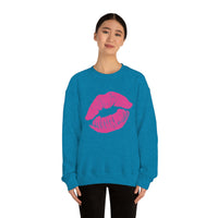 Hot Pink Lips Crewneck Sweatshirt