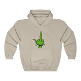 Grinch Middle Finger- Unisex Hooded Sweatshirt