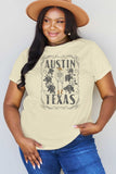 Simply Love Full Size AUSTIN  TEXAS Graphic Cotton T-Shirt