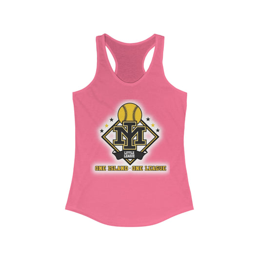 Women's MI Little League Racerback Tank