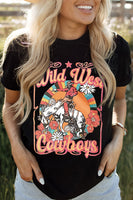 WILD WEST COWBOYS Graphic Tee Shirt