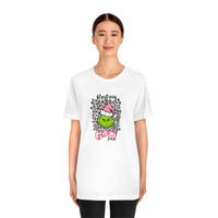 Pink Resting Grinchmas Bella Canvas Tee