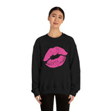 Hot Pink Lips Crewneck Sweatshirt