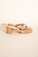 SODA MULE SANDAL HEELS