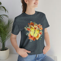 Floral Butterfly Tee