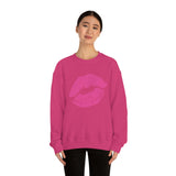 Hot Pink Lips Crewneck Sweatshirt