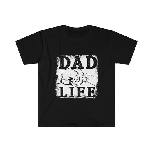 Bleached Dad Life Printed Softstyle Tee