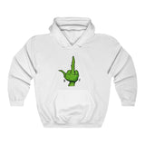 Grinch Middle Finger- Unisex Hooded Sweatshirt