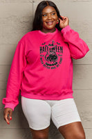 Simply Love Full Size Graphic Round Neck Sweatshirt