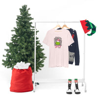 Pink Resting Grinchmas Bella Canvas Tee