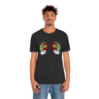 Bella Canvas Grinchy Ornament Hands Unisex Tee