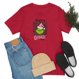 Pink Resting Grinchmas Bella Canvas Tee