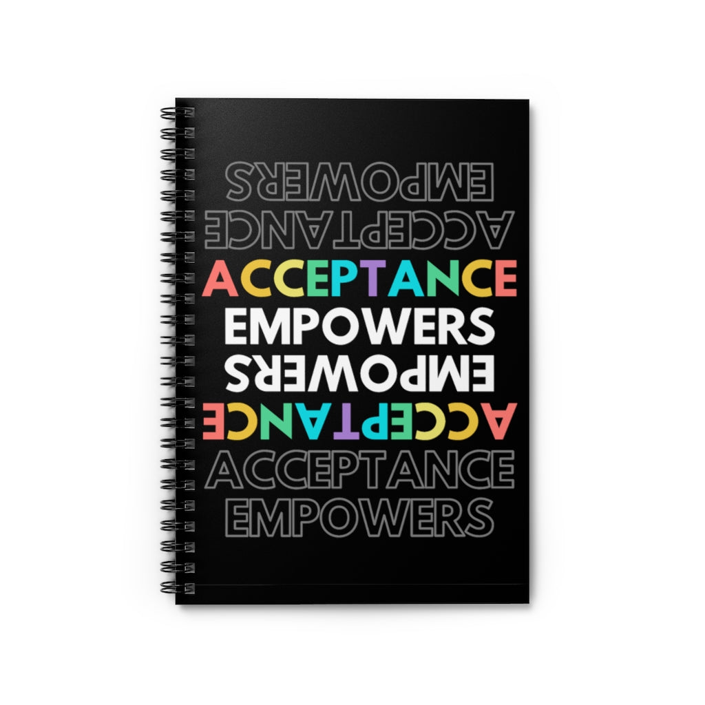 Empowered-Spiral Notebook - Ruled Line