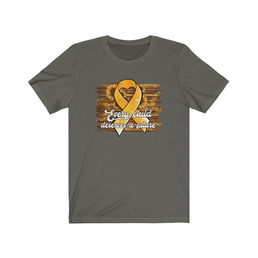 Childhood Cancer Awareness Unisex Tee