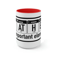 Father Element Two-Tone Coffee Mugs, 15oz