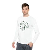 Faith Love Hope Clover Unisex Lightweight Long Sleeve Sport Tee