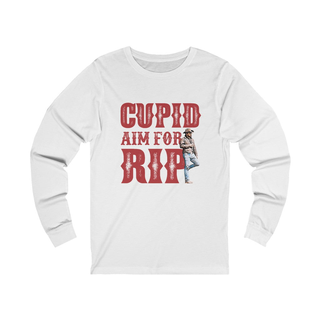 Cupid Aim for RIP Long Sleeve Tee